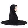 Etnische kleding Moslim Instant Hijab voor vrouwen Ramadan Gebedshoofd Wrap Sjaals Maleisië Tulband Hoofddeksels Klaar om hoofddoek direct te dragen