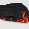 Berretti Cuffie per uomo Donna Cotone Solido Cappelli invernali Skullies di lana Berretti Paraorecchie Protezione per le orecchie Caldi berretti termici da ciclismo Unisex