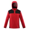 Outdoor Medium And Long Hardshell Jacket 3-In-1 Detachable Fleece Jacket Windproof And Waterproof Cycling Hiking Camping Clothes 240119