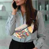 Bolsas al aire libre Bolsa de cintura Bolsa Cross Body para mujer Fanny Pack PU Travel Miss Crossbody