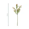 Kwiaty dekoracyjne 10pcs Baby's Baby Artificial gałęzie w stylu europejskim fałszywy gipsophila aranżacja kwiatowa bukiet wystrój domu