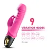 Sex Vibrates For Women Toys New Telescopic Rocking Rabbit Head Vibrator Magnetic Suction Charging Womens Fun Adult Products 231129