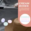 Opslagflessen 30 stuks Macaron Kleur Lege Pot Zalven Crème Brede mond Case