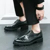 Elbise Ayakkabı Tasarımcı Erkekler Rahat Deri Trend İş Santili Ayak Ayakkabı İtalyan Asansör