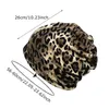 FS Black Gold Leopard Print Beanies for Men Cold Protection Women Ring Scarf Dual Purpose Outdoor Cycling Pullover Cap Gorras 240124