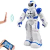 RC 로봇 스마트 액션 워크 노래 노래 댄스 피겨 제스처 센서 장난감 선물 240131