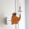 Lâmpadas de parede Nordic moderno voando como modelo de quarto infantil meninos e meninas farol led lighs luminárias de banheiro