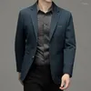 Men's Suits 2024 Fashion Business Trend Solid Color Going Out All Casual Slim Gentleman Italian-style Wedding Host Blazer Suit