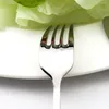 Forks Zestaw obiadowy Europejski nowoczesny stalowe potrawy owocowe widelec stał