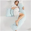 Maternity Pillows Slee Support U-Shape Back Lumbar Fl Body Accessories Cushion Drop Delivery Baby Kids Supplies Otgn4