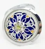 2015 Silver Flower Pattern Mirts Compact Mirrors Cosmetic Mirrors Mays Up Set 10pcslot7983973
