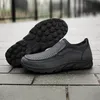 Semelle molle légère décontractée chaussures en cuir à enfiler confortables hommes mocassins mocassins sèche-volonté grande taille 39-48 240129