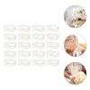 Hårklipp 20 PCS Pearl Wrist Band Party Decoration Corsage Wristlet Wedding Armband Corsages For Bride ABS DIY Flower Hand