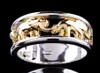 YWOSPX 2021 Bohemian Male Gold and Silver Color Elephant Rings for Men Wedding Ring Commitment Anillos Bijoux3874184