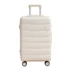 Suitcases Small Fresh Candy Color Travel Multi Functional Luggage Trolley Box With Cup Holder And Rod