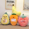 Sommige Kleine Speelgoed Binnen Leuke Cartoon Fruit Pluche Kussen Zacht Gevulde Sofa Kussen Homdecor Kussen Rugleuning Kinderen Gift 240122