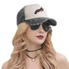 Casquettes de baseball Mantis Crevettes Noir Design alternatif Casquette de baseball Chapeau à pompon Mode Plage Femme Homme