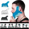 Outil de mise en forme de la barbe, nouveau Design innovant, modèle de coupe, Guide de rasage pour hommes 039s fashion4300946