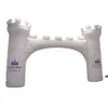 wholesale New Designed 24x18x4ft Outdoor Party Inflatable Castle Arch For Kids Annual Marathon Event