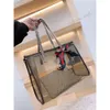 2024 Fashion Designer Bags Transparent Jelly Tote Bags Ladies Tote Bag One Shoulder Crossbody Large Shopping Bag 2 Piece Set PVC 10 Styles 41 Cm 240208