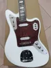 Guitare électrique White Panther, tête de guitare en érable, touche en palissandre, planche de protection en perle rouge, en stock