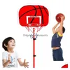 Palline 63-165 cm Canestro da basket regolabile Supporto per bambini da 1 a 14 anni Bambino All'aperto Palla da interni Sport Tabellone per bordo Sparare Bambini T Dhihr