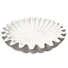 Set di stoviglie con volant scanalato Ciotola decorativa Capesante in resina Chiave di frutta per tavolo da ingresso Tavolino da pranzo Console Consegna a domicilio Gard Oth1B