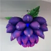 Fleurs gonflables de 6 mW (20 pieds) avec bande LED et ventilateur pour ornement personnalisé, décorations de noël, décoration familiale américaine, livraison gratuite