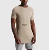 LL – t-shirt d'extérieur pour hommes, tenue de Yoga, séchage rapide, anti-transpiration, haut court, manches masculines, pour Fitness, nouveau style 24