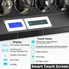 Watch Winder box for Automatic Watches Quite Japanese Motor fingerprint to unlock High Quality Rotate 12 slot Watch LED 240129