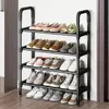 Simple Shoe Rack DIY Easy Assemble Dustproof Boots Organizer Stand Holder SpaceSaving Shoes Storage Shelf Entryway Cabinet 240130