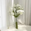 Bröllopsblommor 2024 Whitney WB1673 White Calla Lilies med Tulip Bridesmaid Bouquet de Mariage Ramos Novia