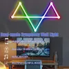 Ночные огни НОВАЯ светодиодная мозаичная лампа RGB WiFi Пикап Лампа DIY Атмосфера Ночной свет для киберспорта Гостиная Фоновое освещение Украшение YQ240207