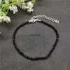 Cavigliere JCYMONG New Black 3mm Perle di vetro Cavigliera per le donne Bohemian Beach femminile Bracciale alla caviglia sulla gamba 2019 Gioielli piede enkelbandje YQ240208