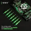 Xnet Trex 20pcs Sterylne bezpieczeństwo tatuaż na kasetę do tatuażu obrotowego pióra okrągłe wkładka 1RL 3RL 5RL 7RL 9RL 11RL 14RL 240122