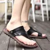 Sandálias verão clip toe flip flops homens sapatos masculinos moda plana antiderrapante slide chinelos casual praia férias esporte zapatillas