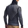 Maglioni da uomo Maglione Autunno Inverno Casual Dolcevita da uomo Manica intera Oversize Slim Fit Pullover lavorato a maglia