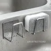 Armazenamento de cozinha 1 forte adesivo gancho parede pia esponjas titular dreno secagem rack organizador do banheiro auto ventosa