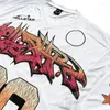 Herren T-Shirts Designer T-Shirt Y2k Party Punkstil Drucktops Muster Casual Sports T-Shirts