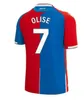 22 23 24 OLISE Crystal Soccer Jerseys 2023 2024 ZAHA EZE J.AYEW Palace Home Top Maillot de football Kit BENTEKE SCHLUPP MATETA EDOUARD GALLAGHER Uniformes de maillot