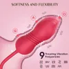 3 i 1 Rose Toy Vibrator for Woman Tongue Slicking Clitoral Stimulator THROSTING G SPOT DILDO CLIT NIPPLE LICKER FÖR KVINNASBRODT 240129