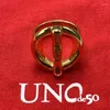 Кольца кластера 2024 UNode50 Испания, изысканное женское кольцо высокого качества, романтическое праздничное ювелирное изделие, подарочная сумка с