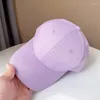 Ball Caps Japanese Candy Color Simple Cotton Baseball Cap Men Women Spring Summer Ins Fashion Street Sunscreen Visor Sun