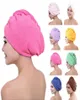 Asciugamano per asciugare i capelli in microfibra Avvolgere il turbante Testa Cappello Cuffia per panino Doccia Asciugamano da bagno in microfibra asciutto A15702262