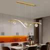 Żyrandole nordyckie LED żyrandol szklany wisiorki kulki do salonu jadalnia nowość lampa kuchenna dekoracje domu oświetlenie