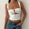 Canottiere Serbatoi Moda Donna Reggiseno sexy Parte superiore del tubo Lingerie di pizzo Senza maniche Biancheria intima estiva Top Cinghie sottili Canotta Y2k 2024 Carro armato