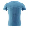 Lulumelon Men Outdoor Shirts New Fitness Football Soccer Mesh Back Sports Quick Dry Tシャツスキニー男性Tシャツ25