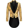 Men's Suits Suit For Men S Multi Color Sequin Tuxedo Stage Sparkle Magician Costume Colorful Beaded Performance Outfit