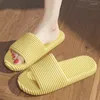 Slippers ASIFN Women's Summer Concise Solid Color Anti Slip Home Bathroom Shower Cool And Comfortable Casual Shoes Couple Man