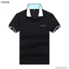 Boss Mens Polo Shirt Wysoko jakościowa moda T-shirt Luksusowy kołnierzy oddychający Top Summer Business Designer TAKS M-XXXL